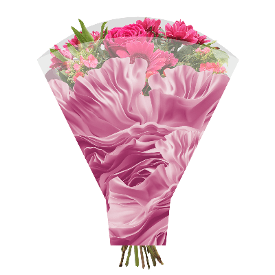 Blonda Feline Fucsia, 50 cm