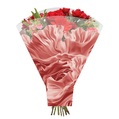 Renda de Papel Vermelha 15 cm