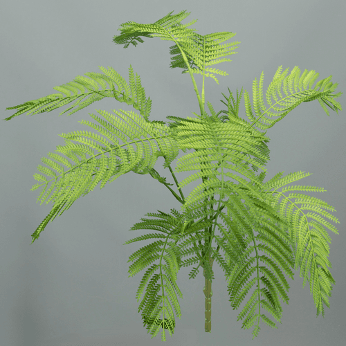 Lot de 6 palmiers artificiels effet fougere 72 cm, Fleur artificielle de 72 cm de long, lot de 6 unités