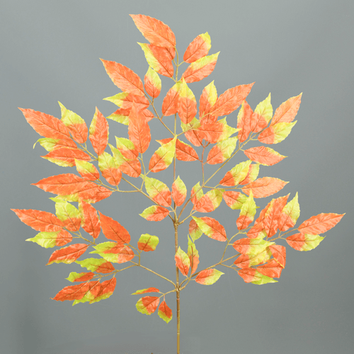 Lot de 7 branches artificielles de feuilles Fuguiye 0,7 m, Fleur artificielle de 1 cm de long, lot de 7 unités