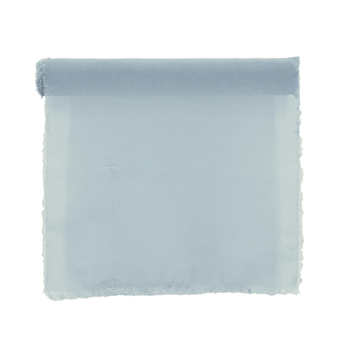 Rolo de organza azul claro, 28 cm Piovaccari