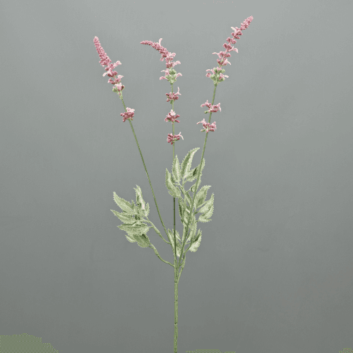 Bouquet Artificiel de Lavande Rose, Fleur artificielle de 66 cm de long, lot de 6 unités