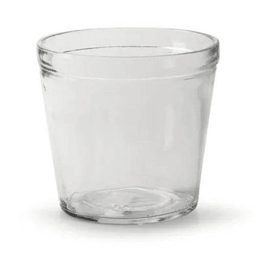 Vaso de vidro Pottz 13,5 cm (pack de 6), 13,5 cm
