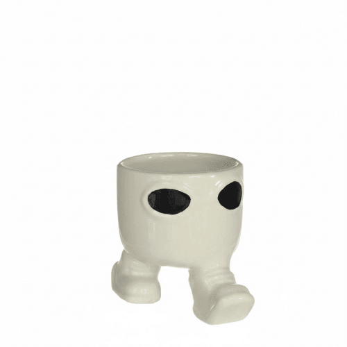 Cache-pot en céramique Walking 7 cm