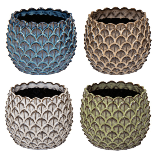 Cache-pots en Céramique Boheme Assortis 19 cm