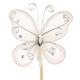 Pick Mariposa Orient, Blanco, 1 tallos, 50cm