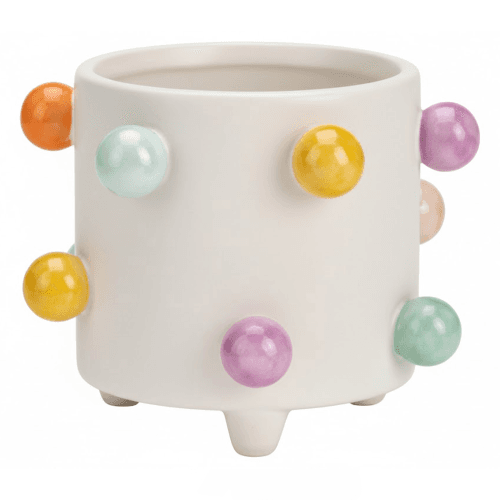Testo de Cerámica Color Dots 14,5 cm
