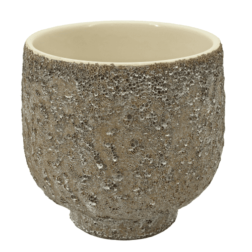 Testo de Cerámica Xian Marrón 18 cm (paquete de 4)