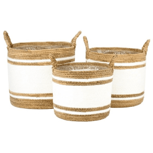 Conjunto de 3 Cestos Bilbao