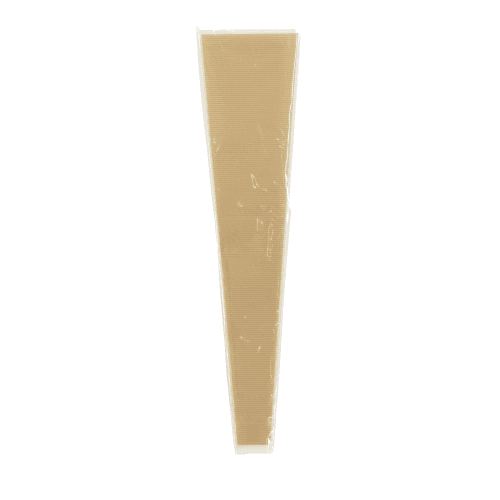 Blonda de papel natural, 60 cm (2 uds)