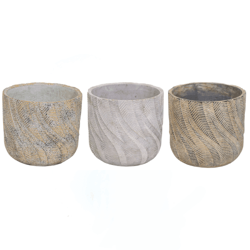 Vasos de Cerâmica Sortidos Rivo (conjunto de 3)