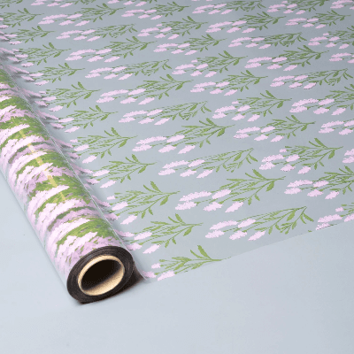 Celofán Lavanda Rosa e Verde Transparente, 70 cm