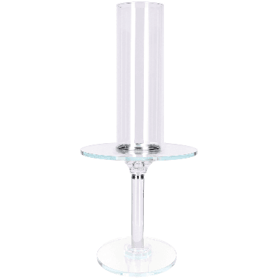 Bougie Caira Cristal Transparente, 48-68 cm