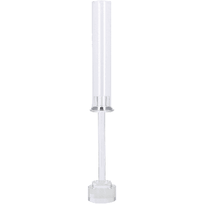 Bougie Caira Wind Cristal Transparente, 56-66 cm