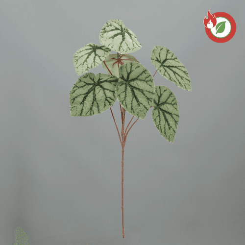 Begonia Artificial Ignífuga
