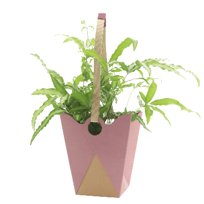 Bolsa Kraftique Rosa Claro