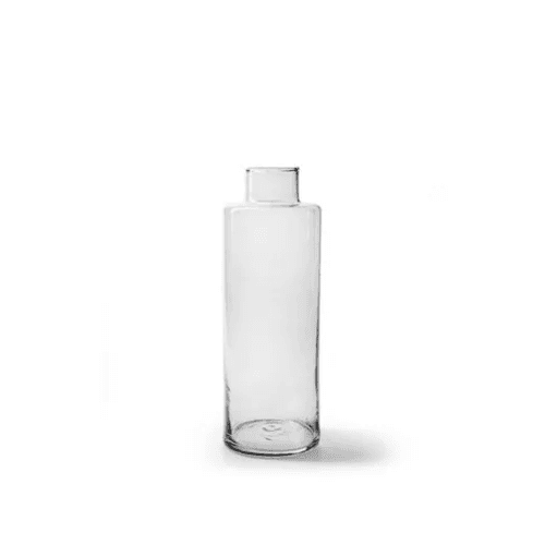Botella de Cristal Soliflor Willow 9 cm (Pack de 6), 25 cm