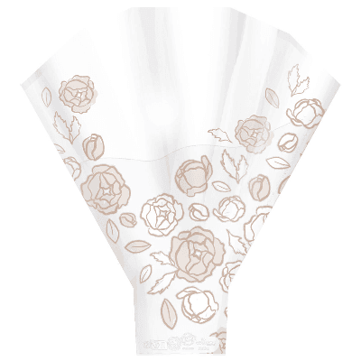 Papel de Seda Blanco Caprice Transparente, 50 cm