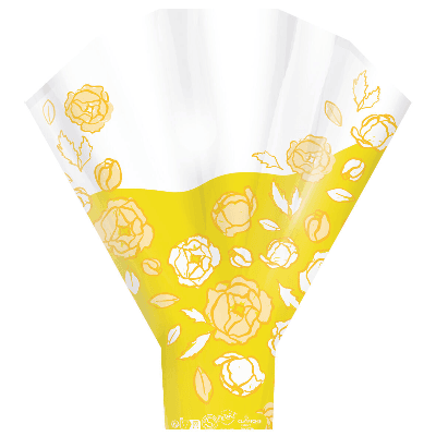 Papel de Seda Amarillo Caprice Transparente, 50 cm