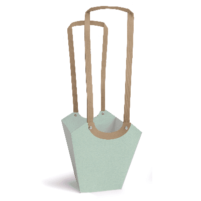 Bossa Aqua Sage Verde Claro, 19 cm (10 u.)