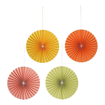 Pendente leque grande Mixto, 29 cm (2 unids)