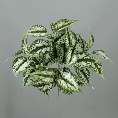 Lot de 4 pileas artificiels verts mixtes 43 cm