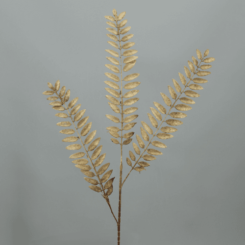 Lot de 6 feuilles de palmier artificielles tropicales 55 cm, Fleur artificielle de 55 cm de long, lot de 6 unités