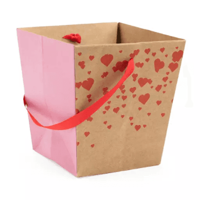 Bolso Mini Dulce Amor Regalo Pequeño, 12 x 12 x 9,5 cm (10 uds)
