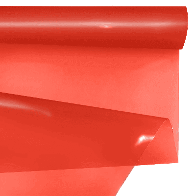 Papel opaline em rolo vermelho
