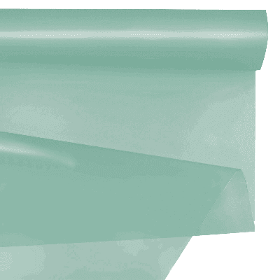 Papel opaline en rollo verde menta Verde Mint, 35 micras