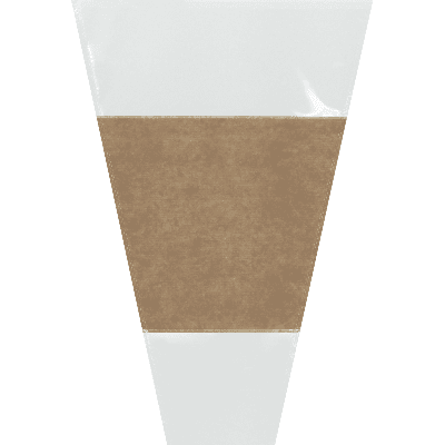 Rendas de papel natural para ramos, pack de 50 (40-60 cm)