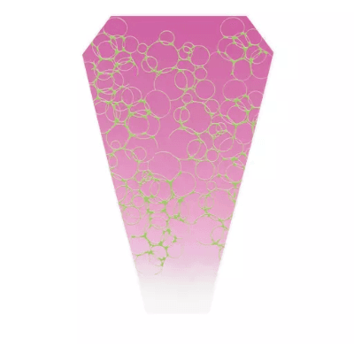 Manga floral Sea Foam fucsia, 40 cm