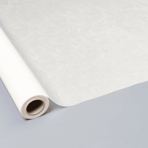 Celofán Floral Branco, 70 cm