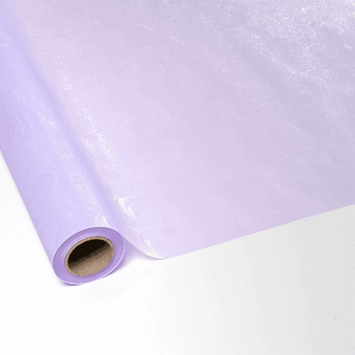 Rolo de Celofane Estampado Floral Lavanda 25 m