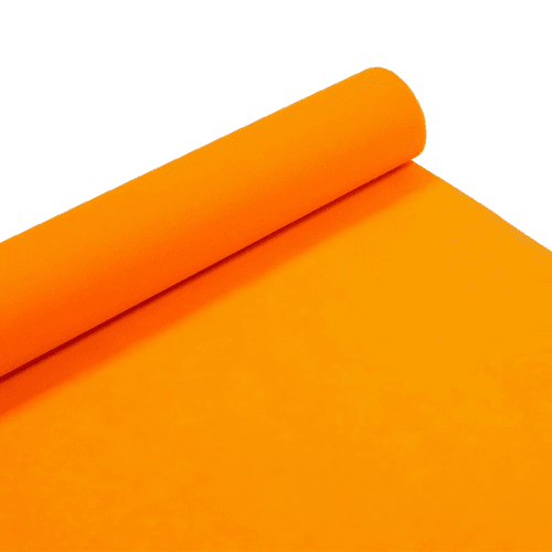 Rolo de Tecido Non Tecido Laranxa Naranja, 10 m (2 uds)