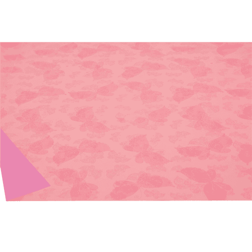 Celofán Dobre Cara Bolboretas Rosa, 70 cm