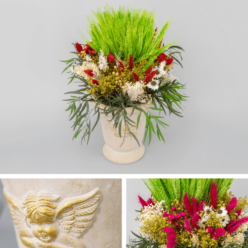 Centre de Fleurs Séchées Coupe Ange