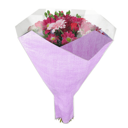 Blonda de papel Duo Fibre lavanda, 52 cm