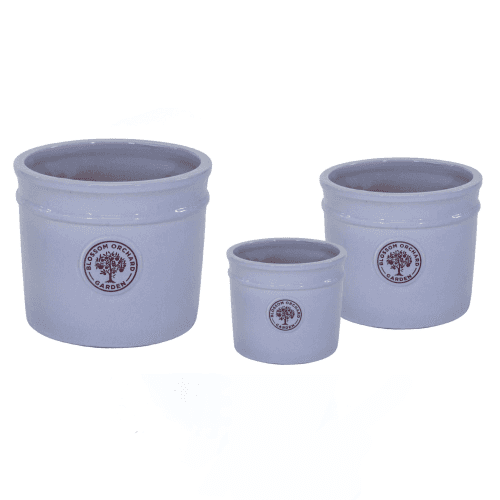 Set de 3 Testos Cerámica Medallón