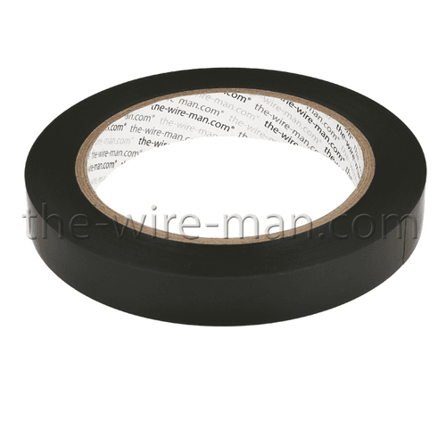 Cinta de florería PVC negra, 33 m