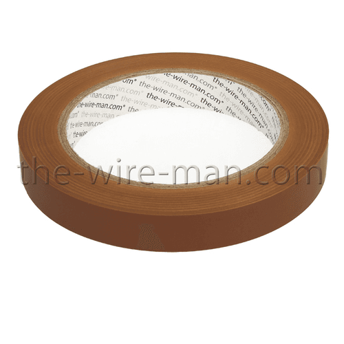 Cinta de florería PVC marrón, 33 m