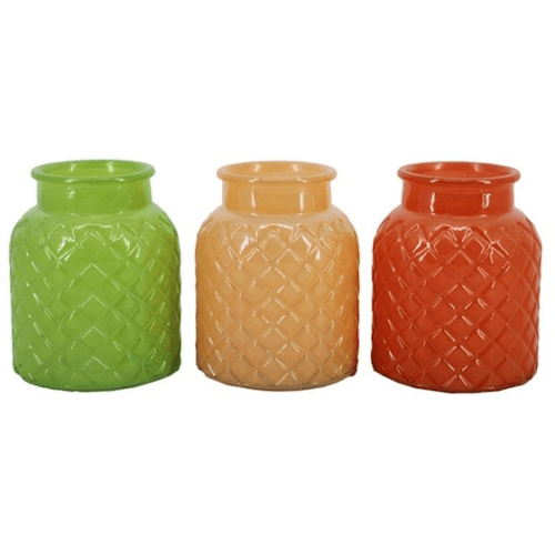 Vaso de Vidro Zagreb Sortido (Pack de 12)