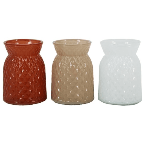 Vaso de Vidro Budapeste Sortido (Pack de 12)