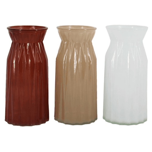 Vaso de Vidro Belgrado Sortido (Pack de 12)