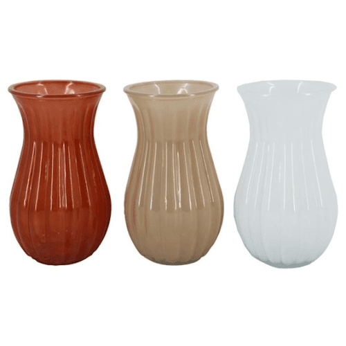 Vaso de Vidro Riga Sortido (Pack de 12)
