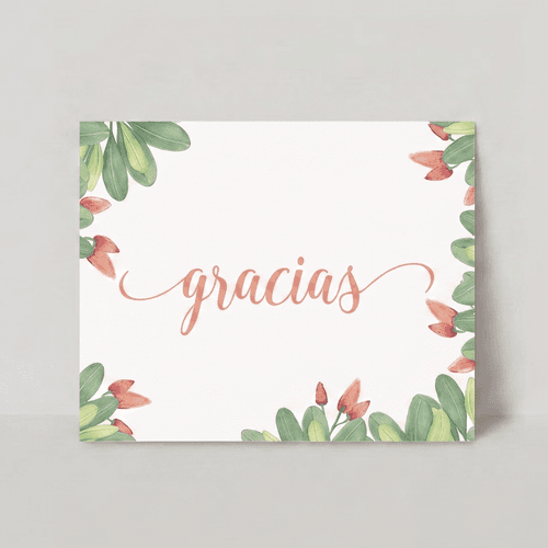 Targeta "Gràcies"