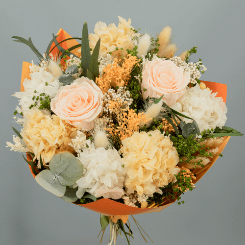 Ramo de Flores Secas Valentino Salmón