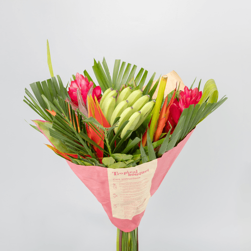 Ramo Tropical Bahama Mama, Flor fresca de 50 cm de largo