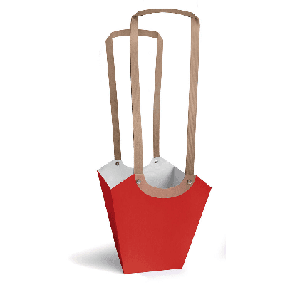 Bolsa Aqua Red, Rojo, 1 tallos, 20cm