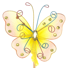 Pick Mariposa Orient, Amarillo, 1 tallos, 50cm